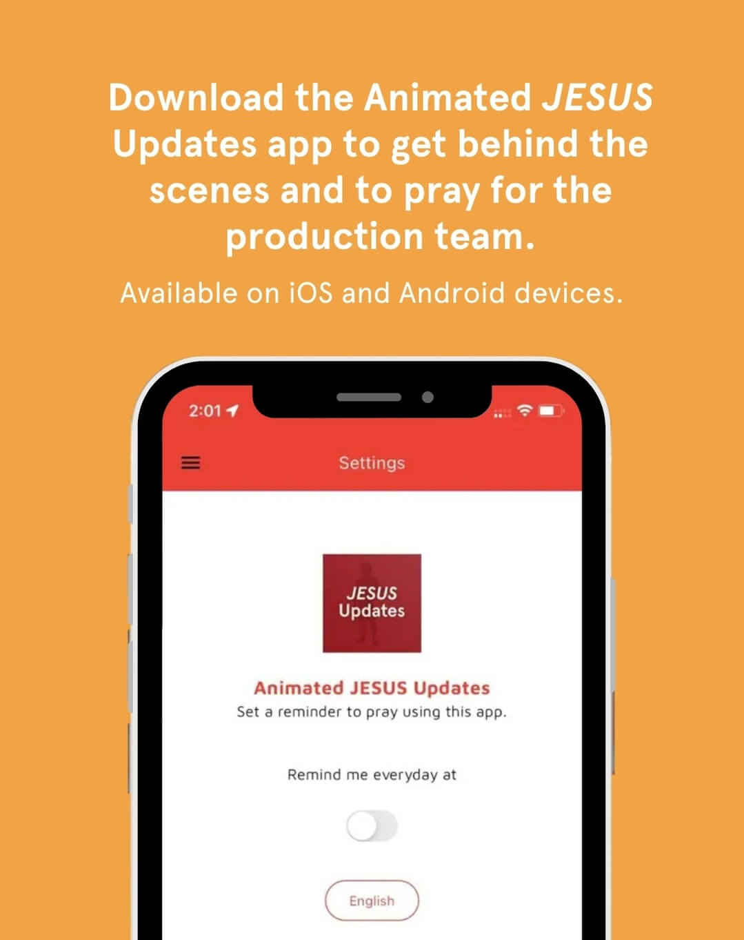 Download JESUS Updates App